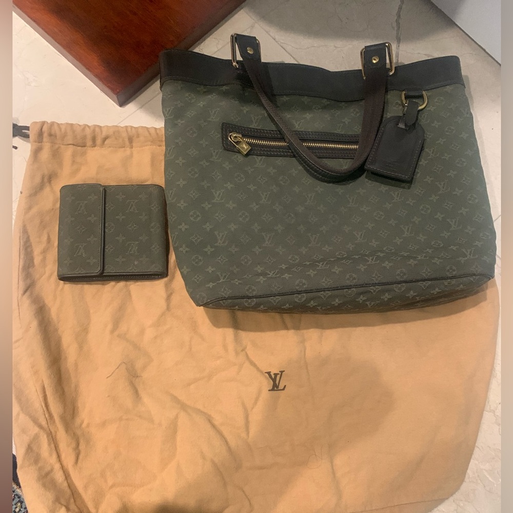 Louis Vuitton bag and wallet (sold as a set)